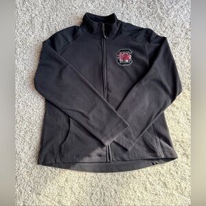 South Carolina Gamecocks NCAA Black Fleece Zip Up Ladies Small